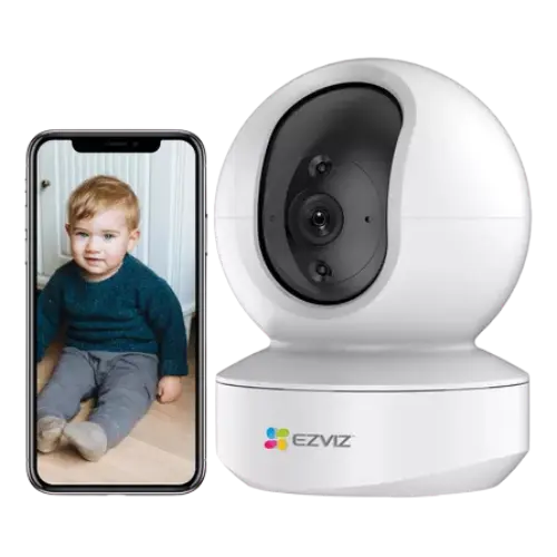 Cámara EZVIZ H6c Pro 2MP Full HD | WiFi 2.4GHz | Panorámica 360° | Visión Nocturna Color | Detección Humana y Seguimiento Automático | Audio Bidireccional - Image 6