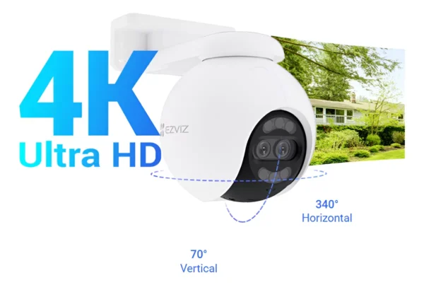 Camara Wifi EZVIZ H80x con doble lente - Image 3