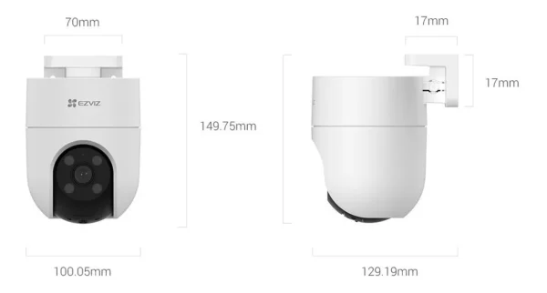 Camara Wifi EZVIZ H8c 2k de 3mp - Image 4